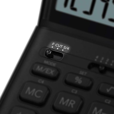 Calculatrice de bureau Casio JW-200SC - écran 12 chiffres - noir